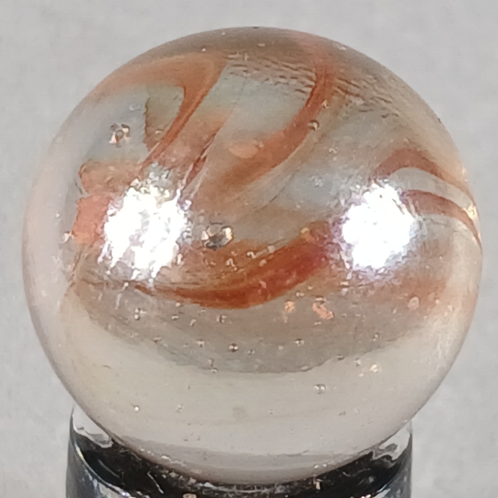 Vintage Imported Iridescent Cat’s Eye .63 Inches Near-Mint Condition