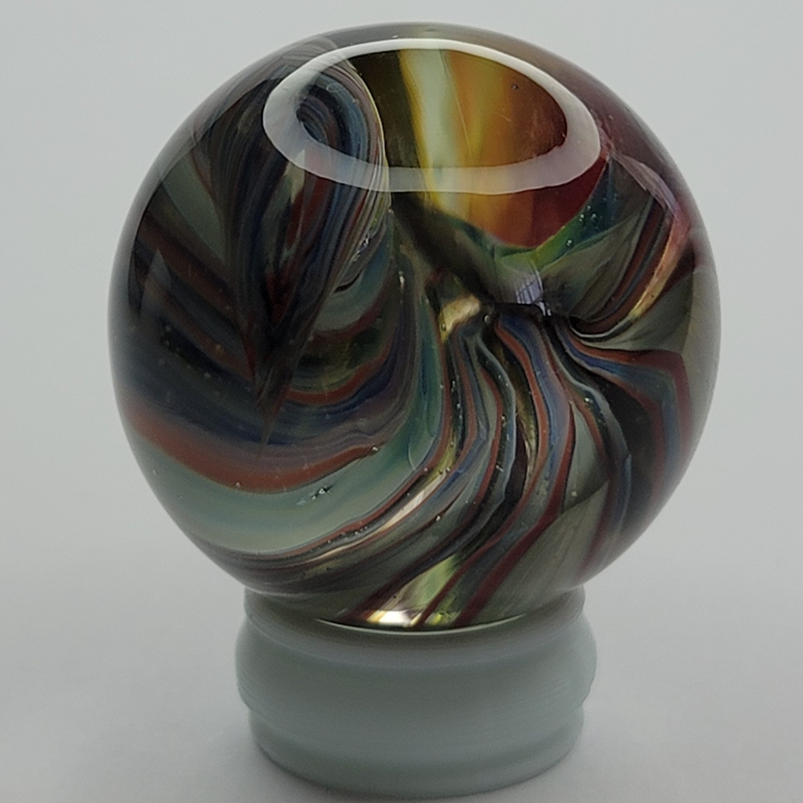 Glass Marble With Display Included lot #6753