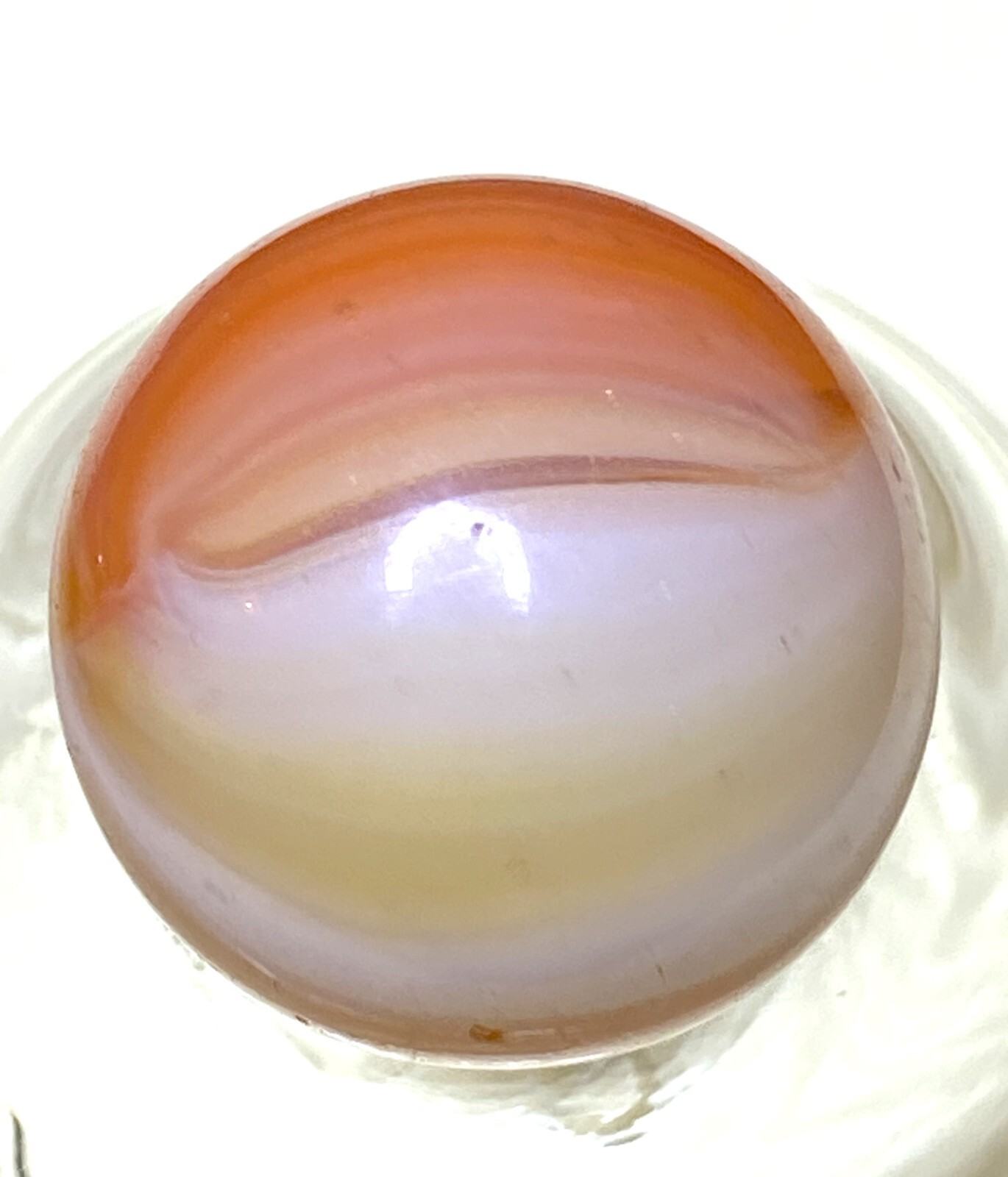 NEVER SEEN ANOTHER MASTER MARBLE CADMIUM ? URANIUM GLOW UV SHOOTER .69″ M638