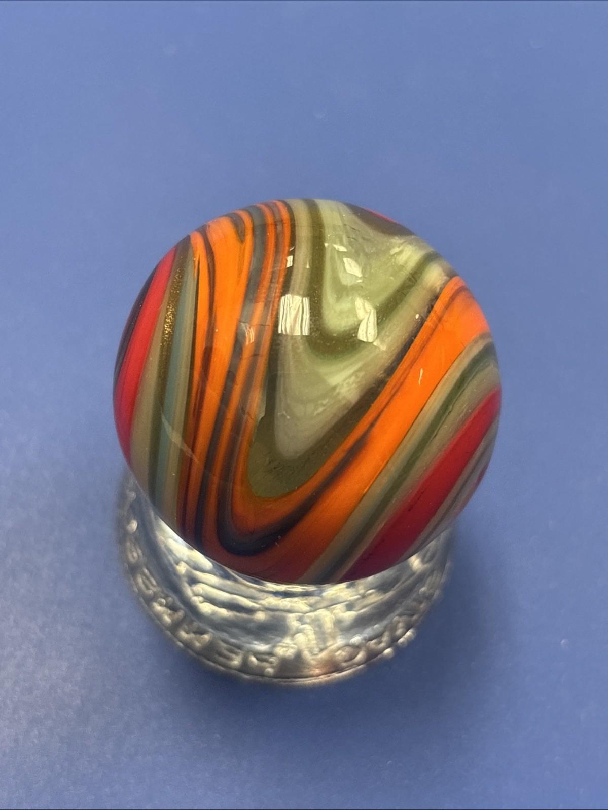 Stunning contemporary swirl marble #923
