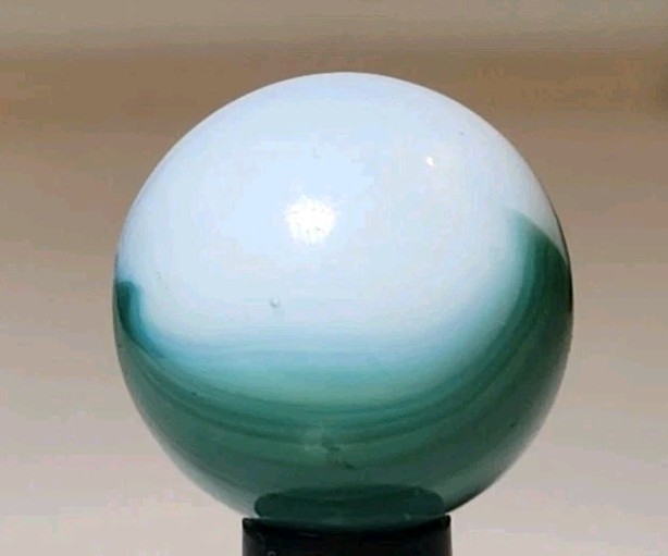 AKRO AGATE CO. ‘Patch’ .58″ Vintage Marble