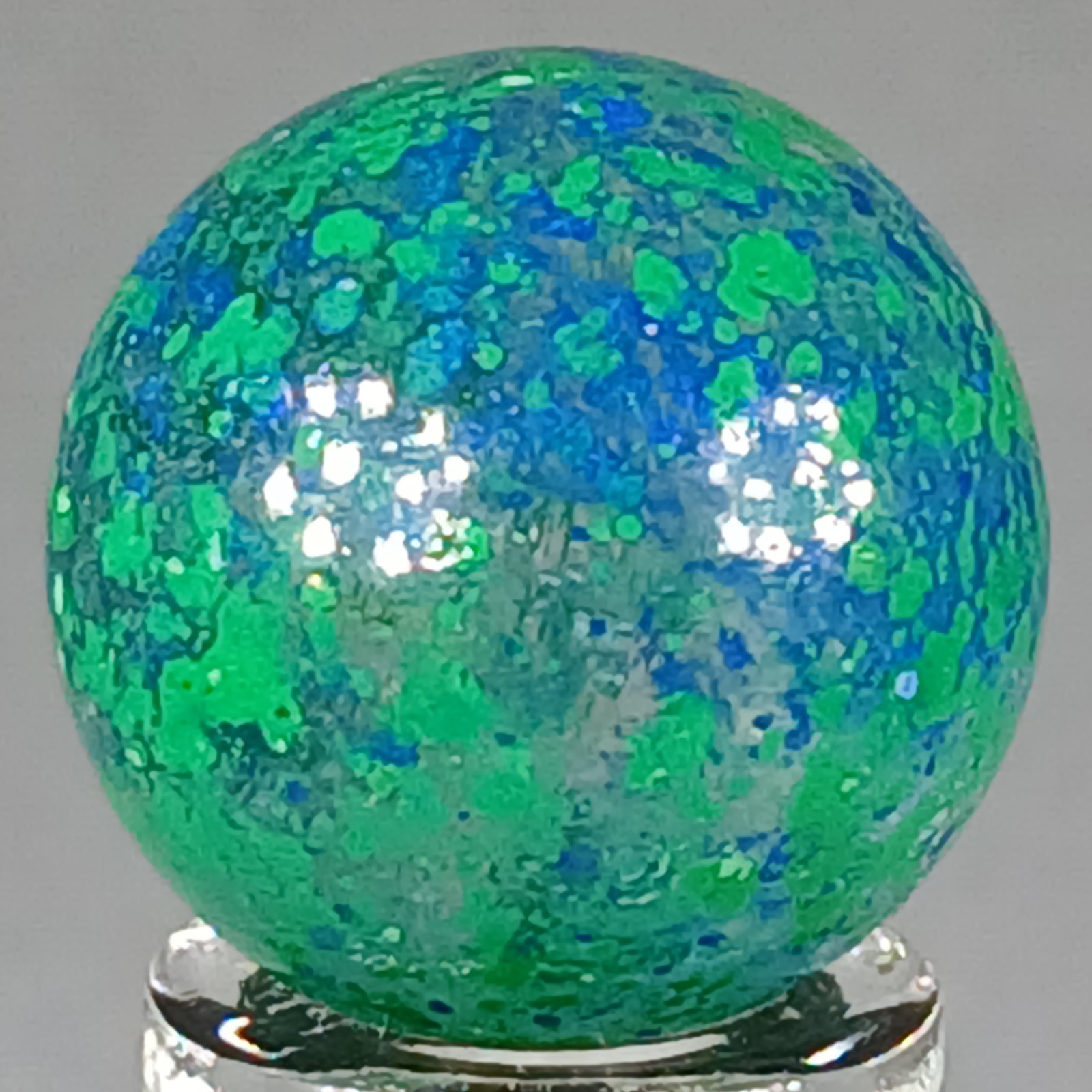 Vacor Earth Marble .64 Inches Mint Condition Combined Shipping