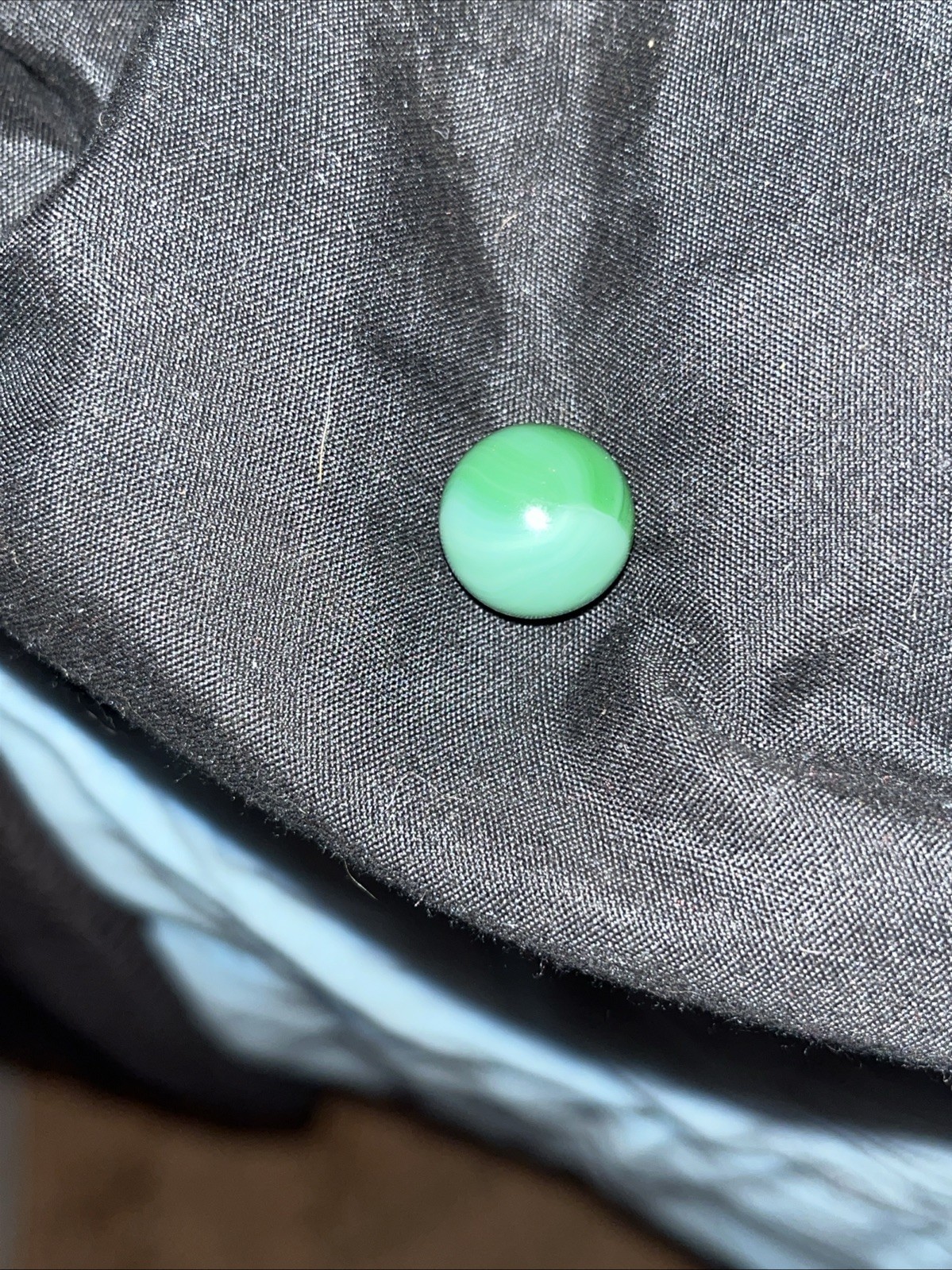 RARE Vintage Akro Agate Peltier Pearlized Peerless Patch Marble HARD TO FIND