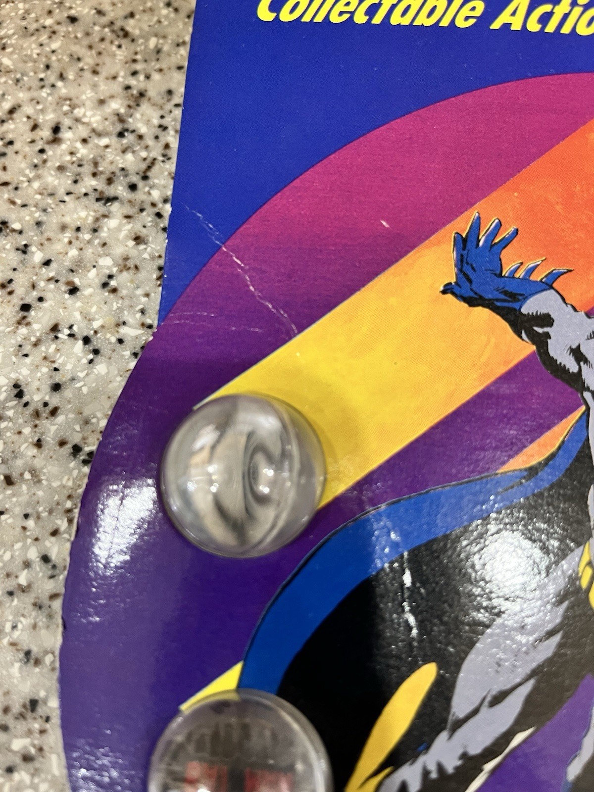 Vintage 1990 Spectra Stars Rad Rollers Action Marbles BATMAN DC Comics Sealed