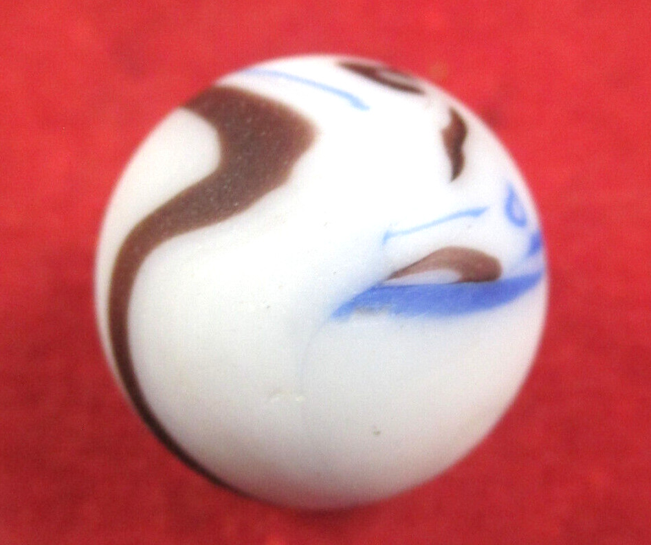 GERMAN CHINA UN-GLAZED Two color swirls folded China VINTAGE