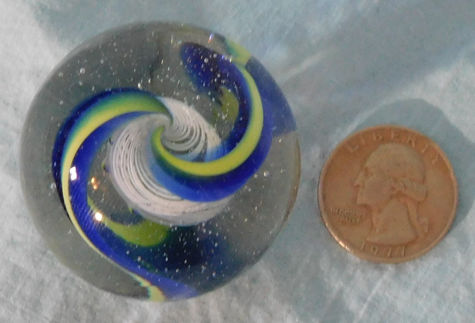 Andy Davis Contemporary Handmade Marble, 1 13/16″ Diameter, #9001B