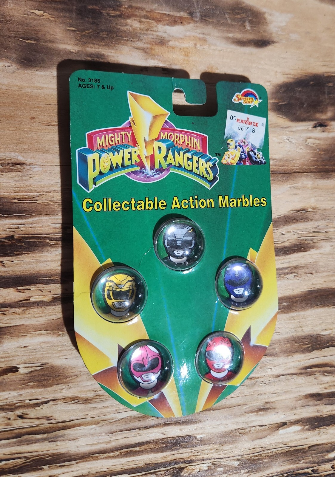 1993 Spectra Star Mighty Morphin Power Rangers Marbles New In Package