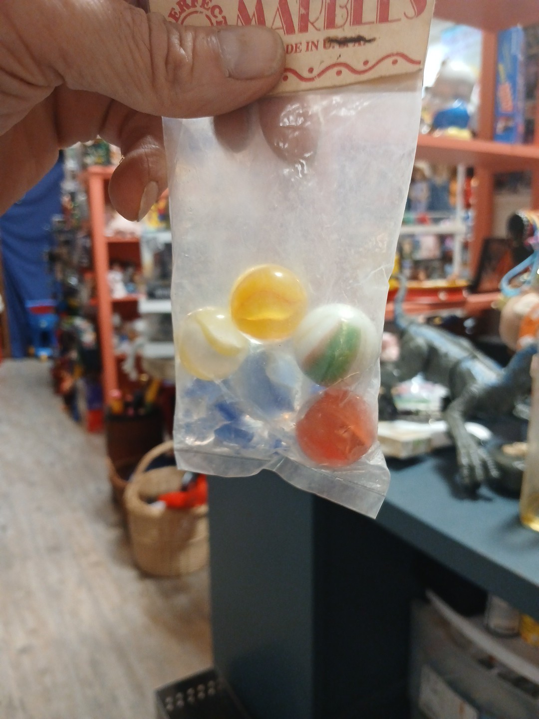 Vintage Extremely Rare-Perfect Circle Brand Marbles