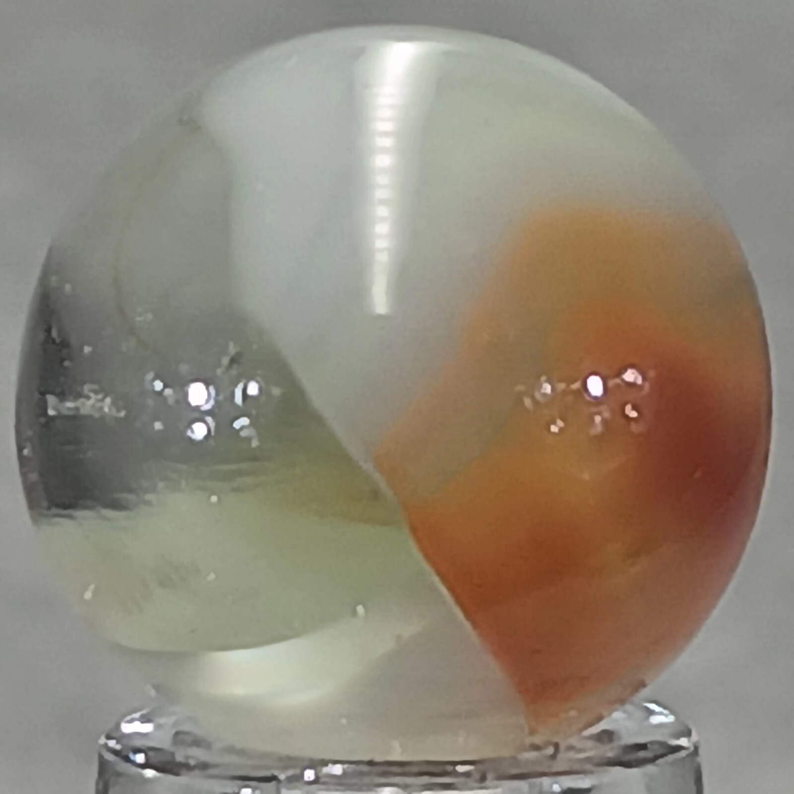 Vintage Vitro Conqueror Marble .61 Inches Near-Mint Condition Combined Shipping