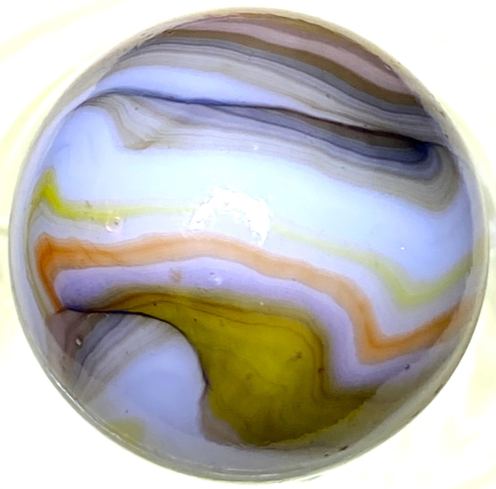 DAS/JABO INTERESTING BANNED COLORS SWIRLED SHOOTER .74″ BOX03/385
