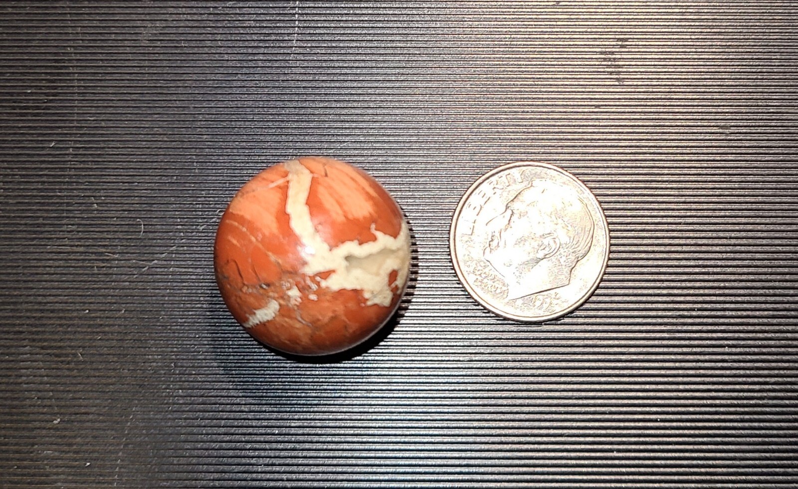 Polished Red Marble Rock