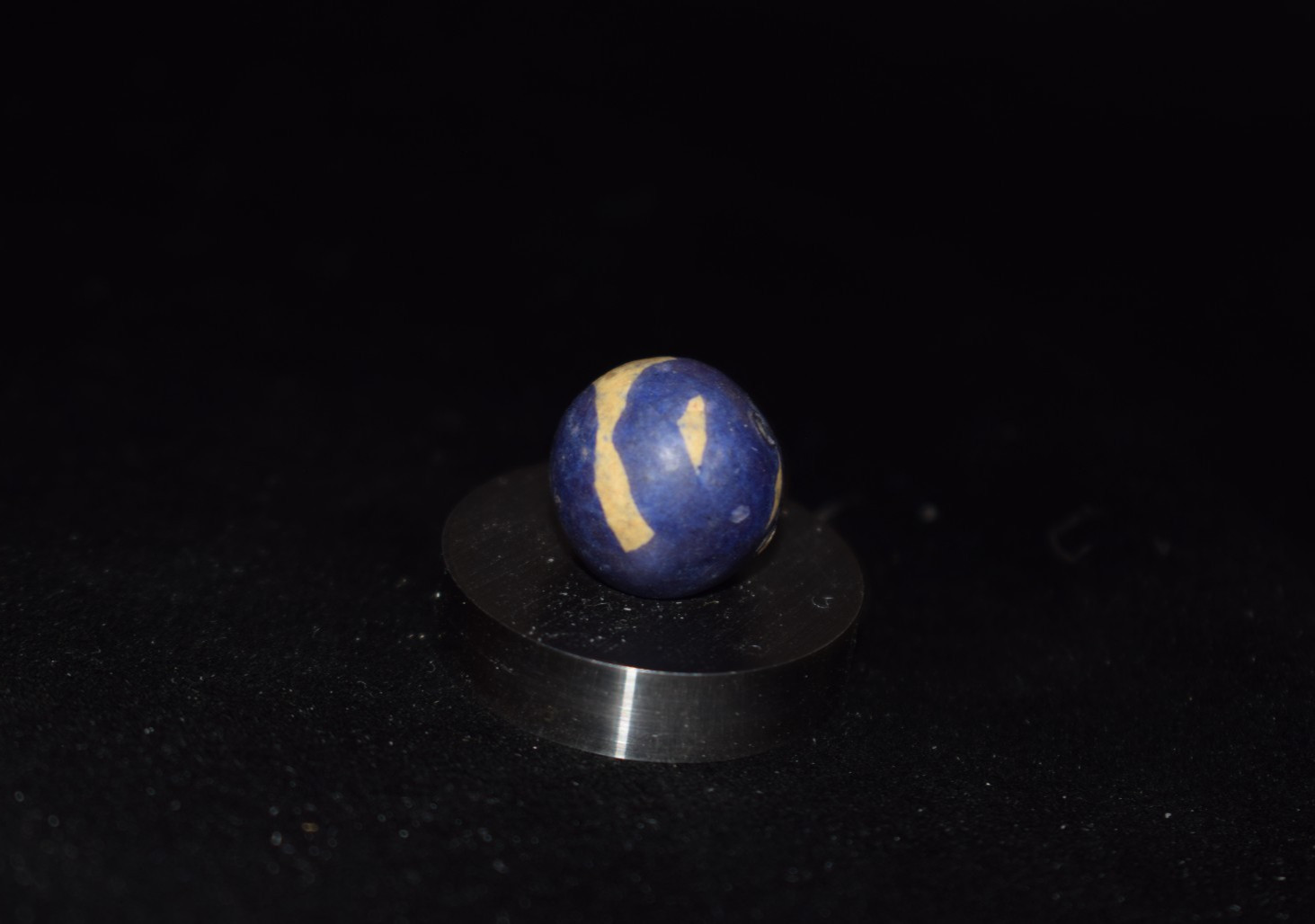 👩‍🦰➖⏩Antique Clay Dyed Drizzle Commie Marble small size .562″=9/16″