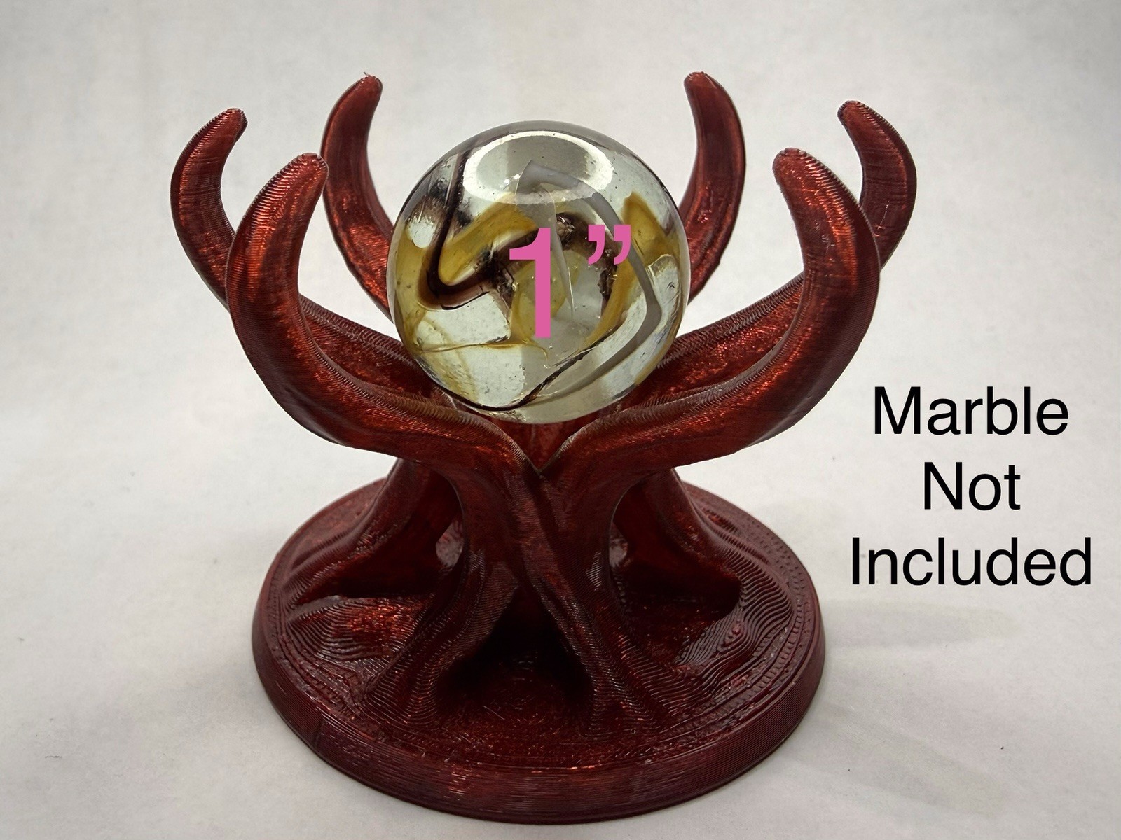 Marble Display for Marbles- For Marbles Up To 1.86” – Lot #8129