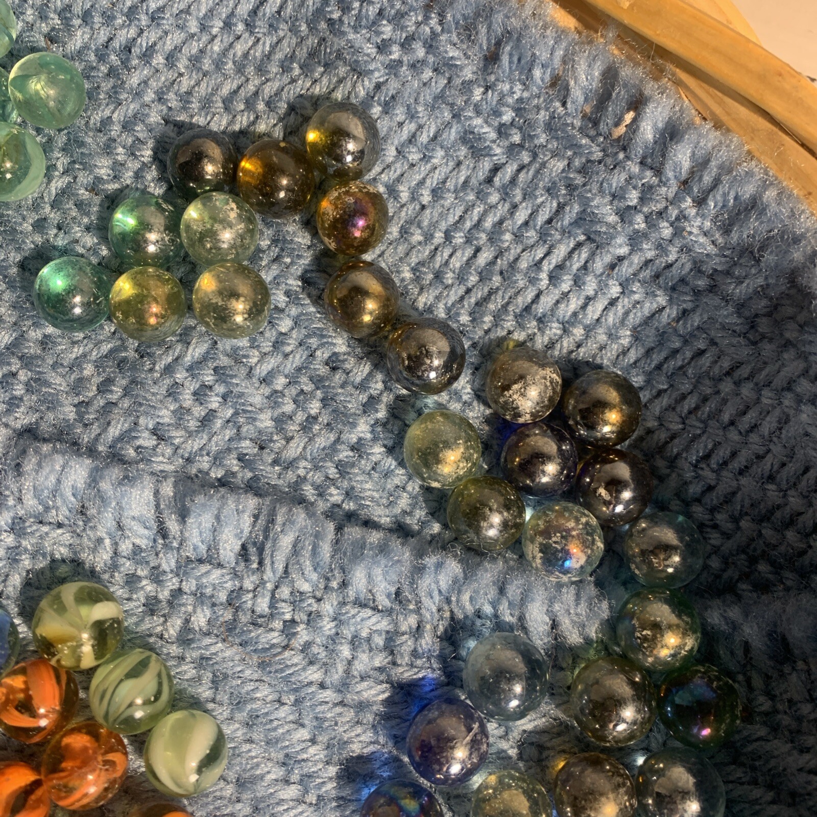 Vintage Marbles Large Lot 163 Pc Incl 6 Shooters READ