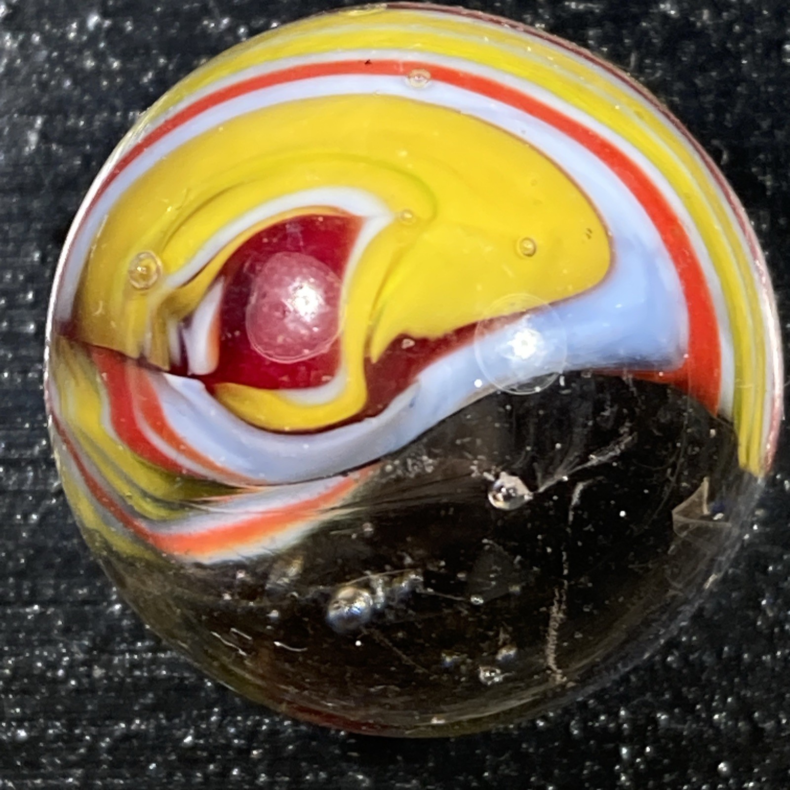 Contemporary Marbles .84” Sweet Swirl Cool Colors O6