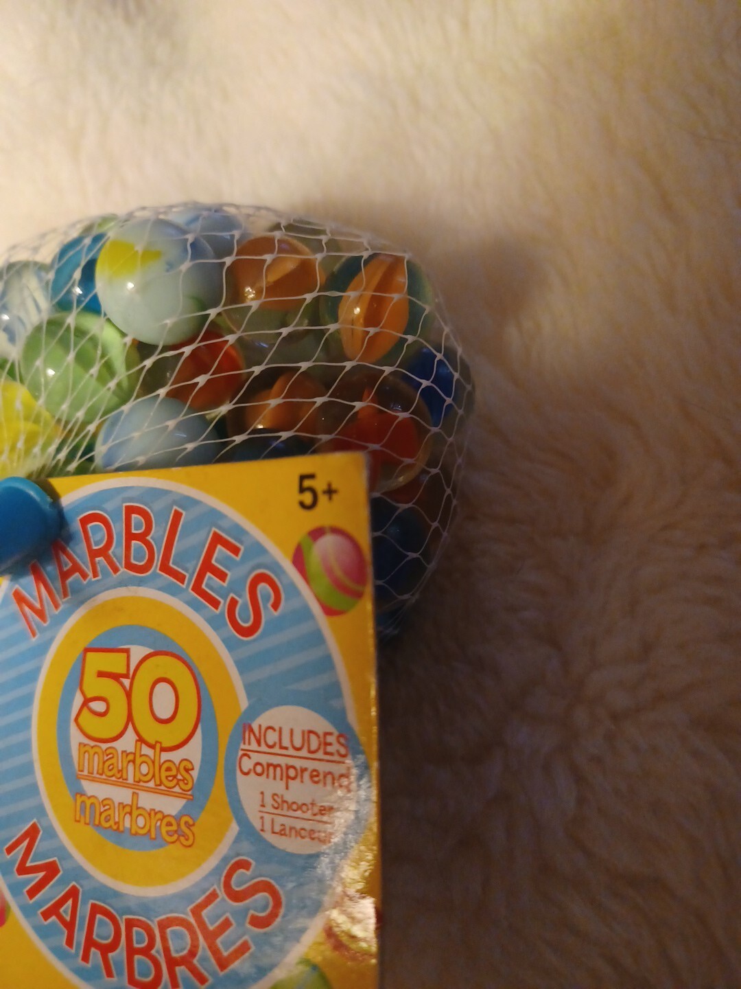 Ages 5+ Toy Marbles 50 Pack by IMPERIAL TOY NEW includes One Shooter