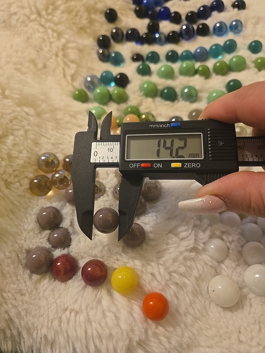 Mixed Lot Of 150+ Marbles Vintage Solid, Clear Comes Fast Shipping Blue Green