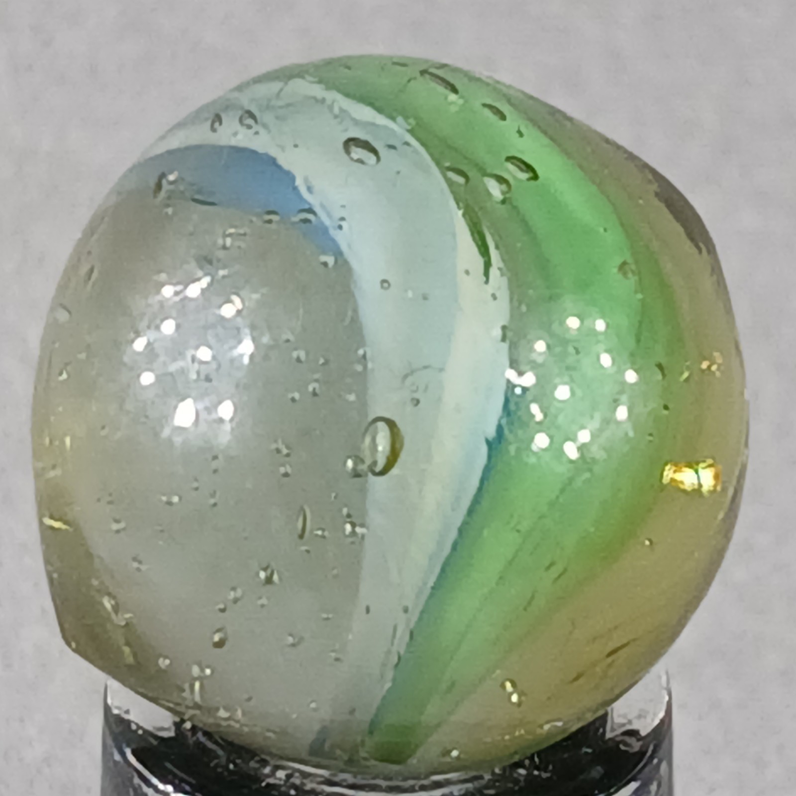 Vintage Imported Cat’s Eye Marble .60 Inches Near-Mint Condition