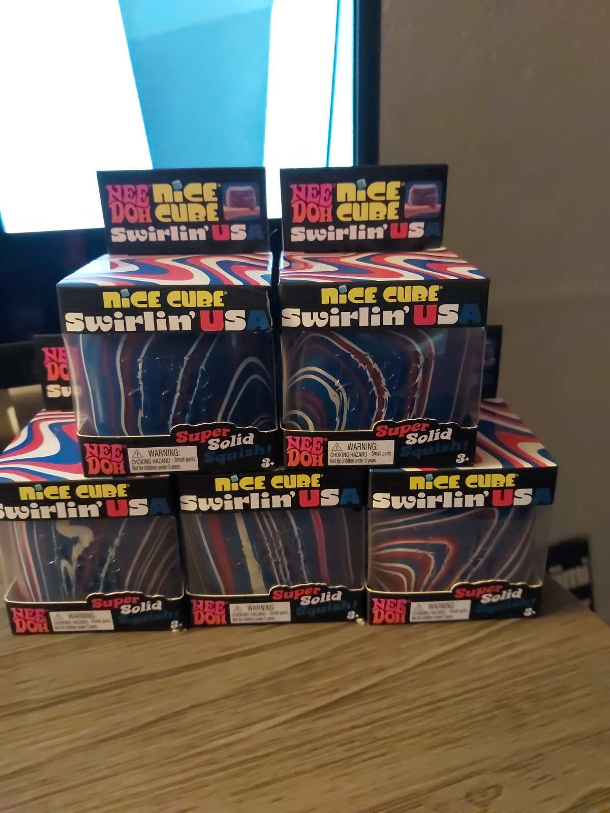 NEEDOH Nice Cube Swirlin USA 🇺🇸 4th Of July Limited Edition, Brand New