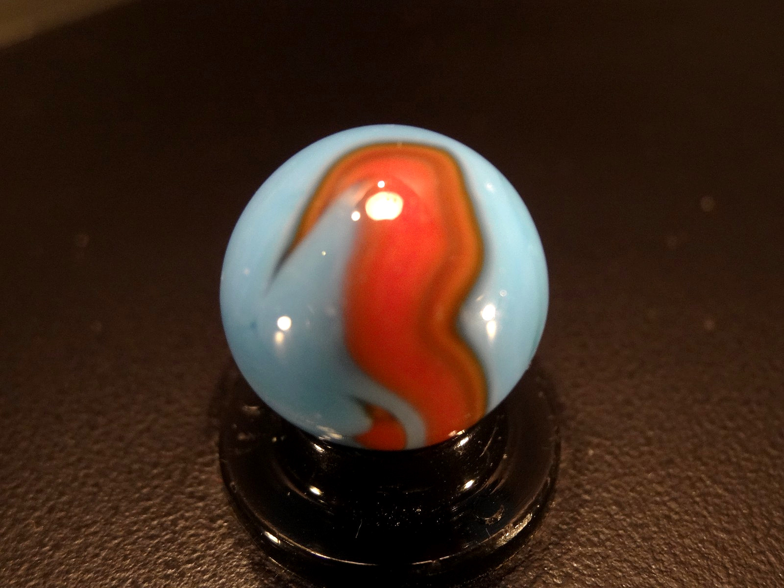 Christensen AGATE TRI COLOR TURKEY HEAD 🦃🦃🦃 CLASSIC BEAUTY 🔵🔴