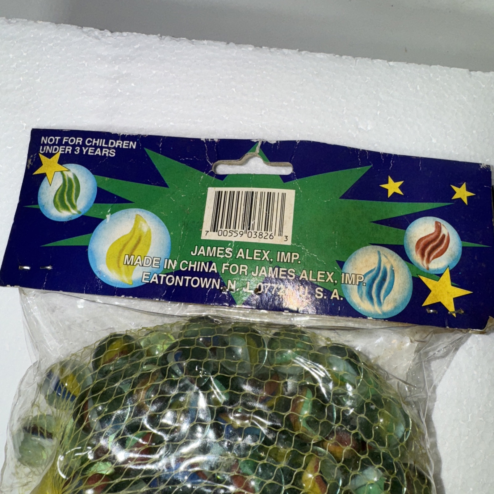 Winner Marbles/ Marbles Game 100pc Of 16 mm/ 1pc Of 25mm NOS