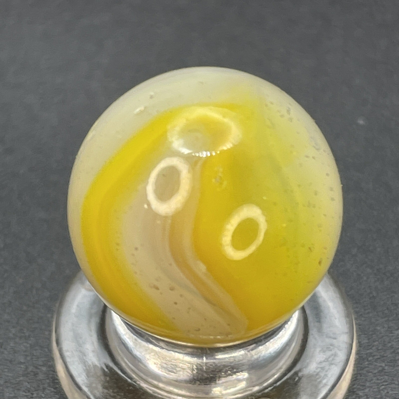 Peltier Or Kokomo Marble Vintage Marbles 0.629”