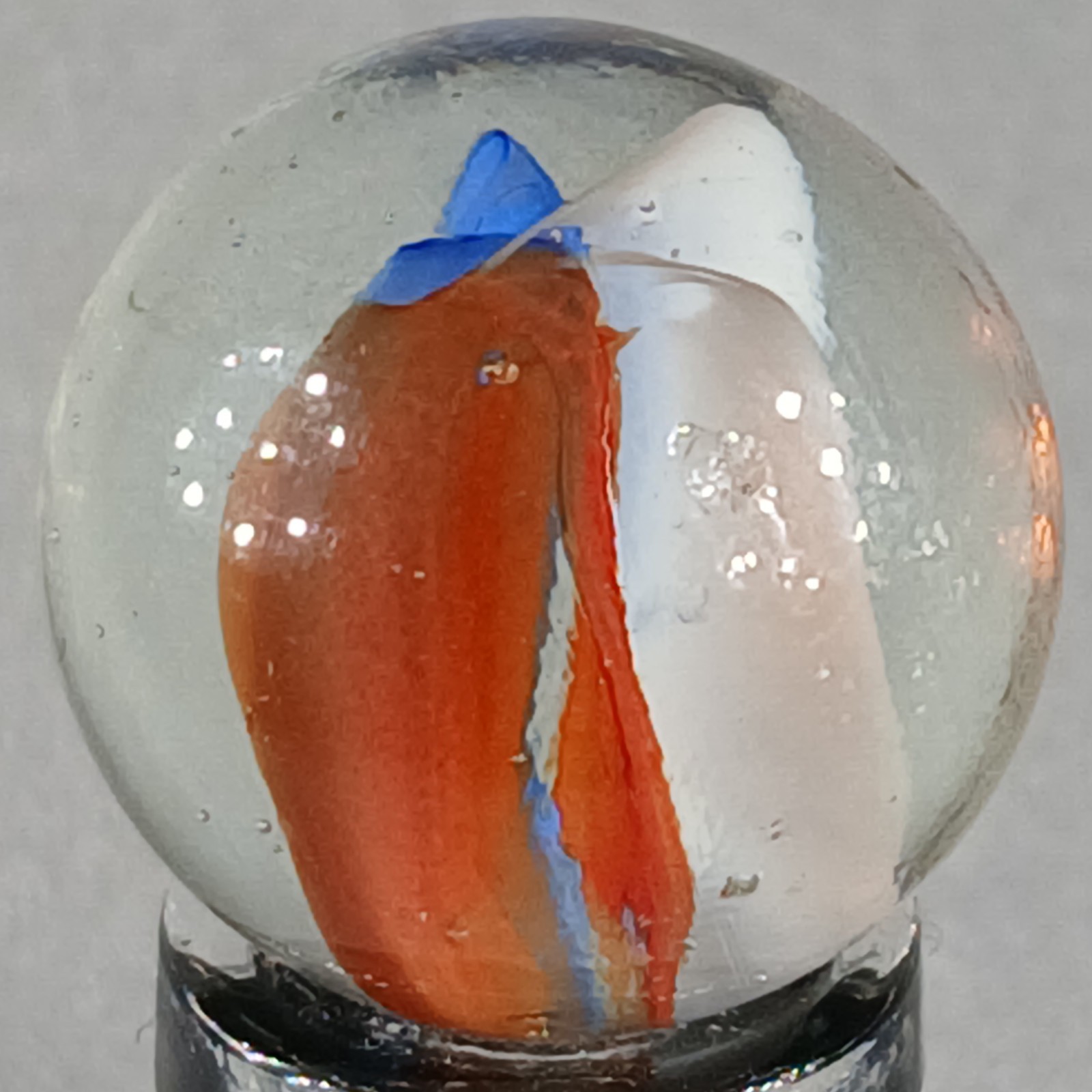 Vintage Imported Cat’s Eye Marble .60 Inches Near-Mint Condition