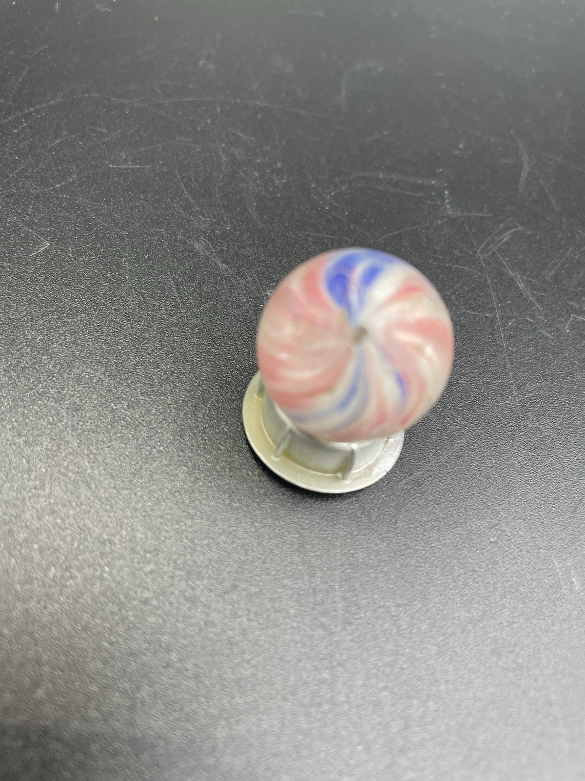 Vintage German Peppermint Swirl Marble 3/4 in – Please See Pics