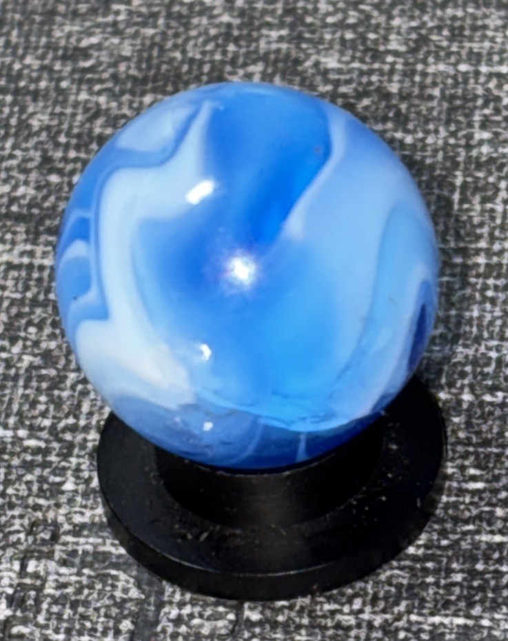 VTG Peltier NLR Onyx Slag Marble .64” Tiny Chip See Pics