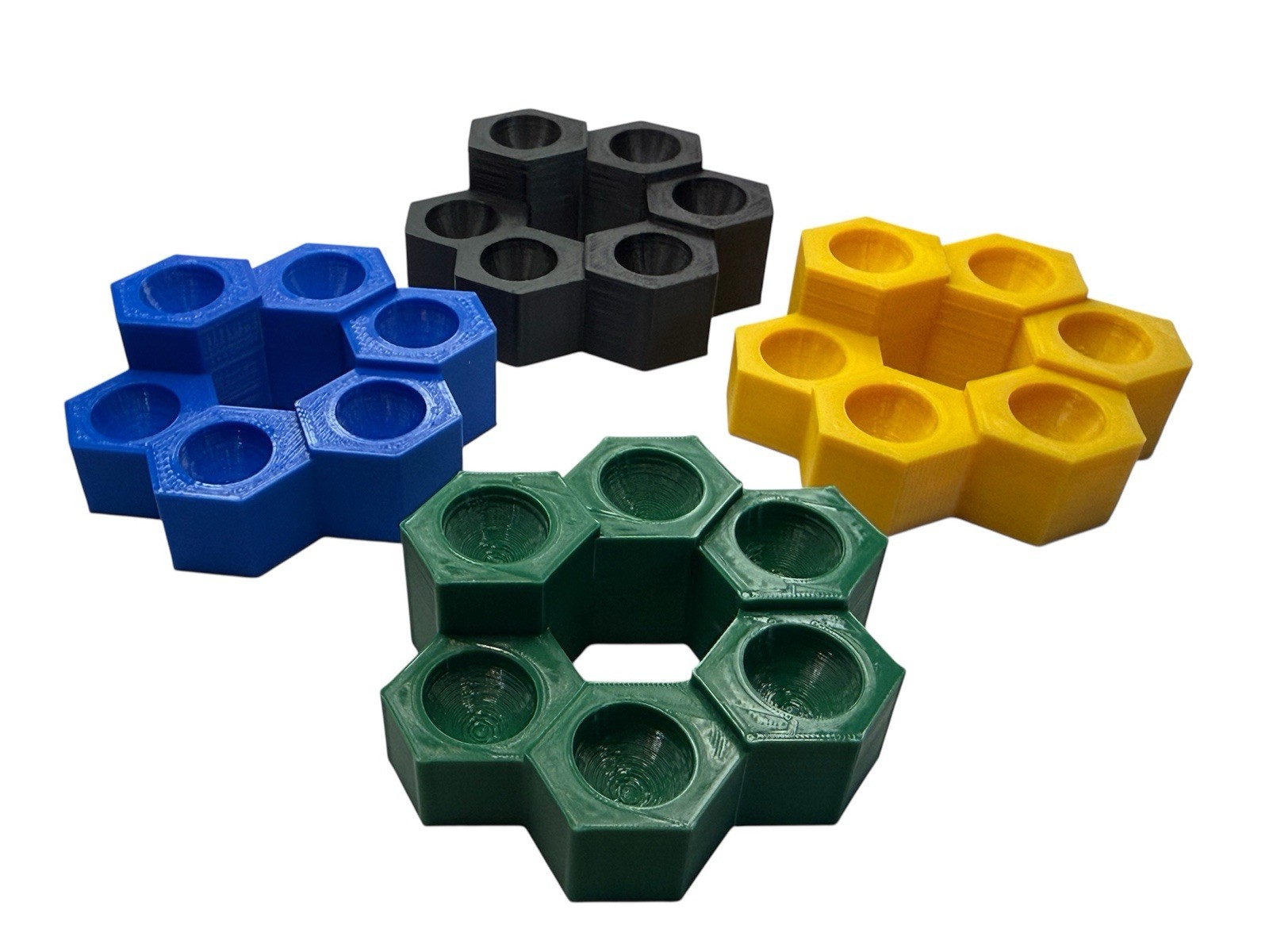 4 Marble Displays – For 5/8” Player Marbles – Lot #8317