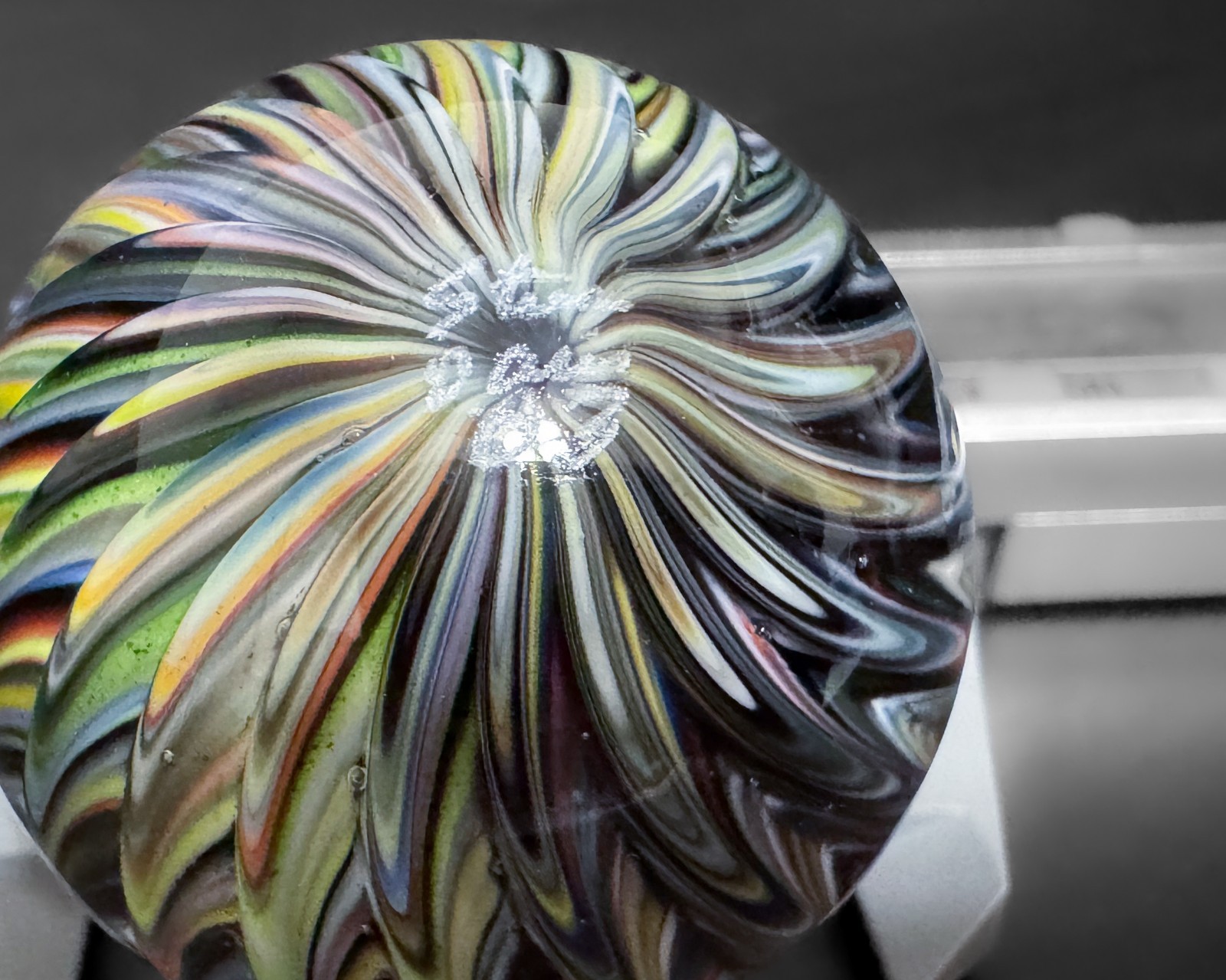 Steve Davis 1.5″ 03 Handmade Contemporary Handblown Art Glass Marble