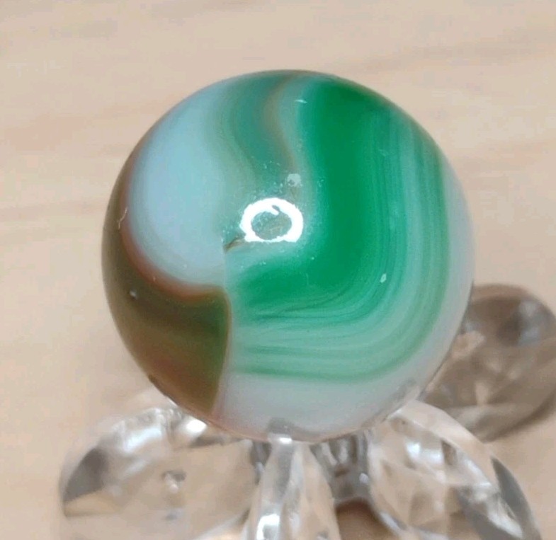 .64″ STUNNING VINTAGE MARBLE KING MARBLES W/ AV.🔥RARE HTF MINT-