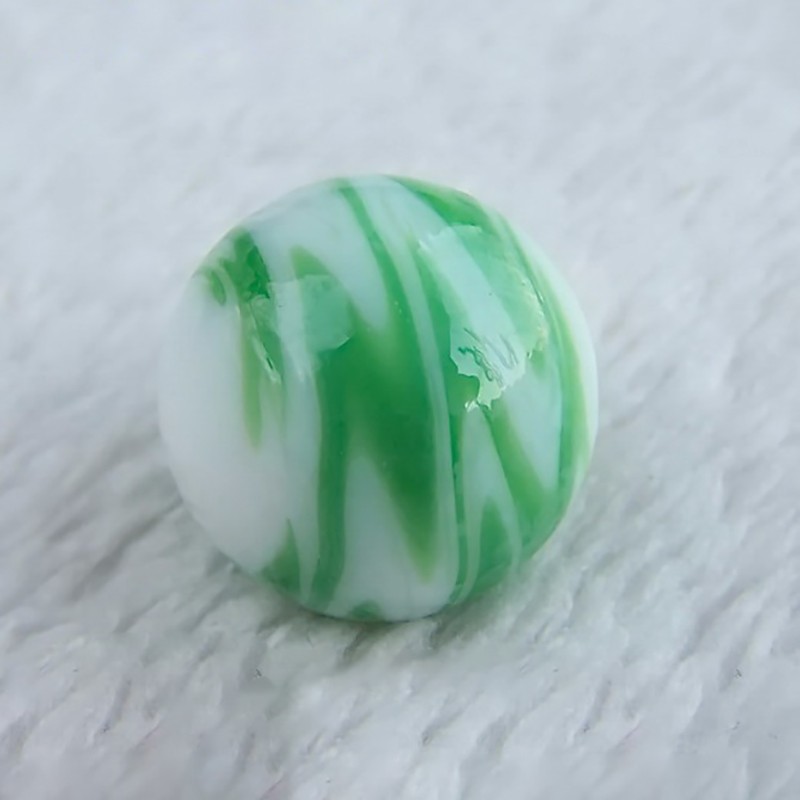 18mm Glass Marbles Green Glass Ball Beads Vase Fish Tank Decor Kids Toy Game