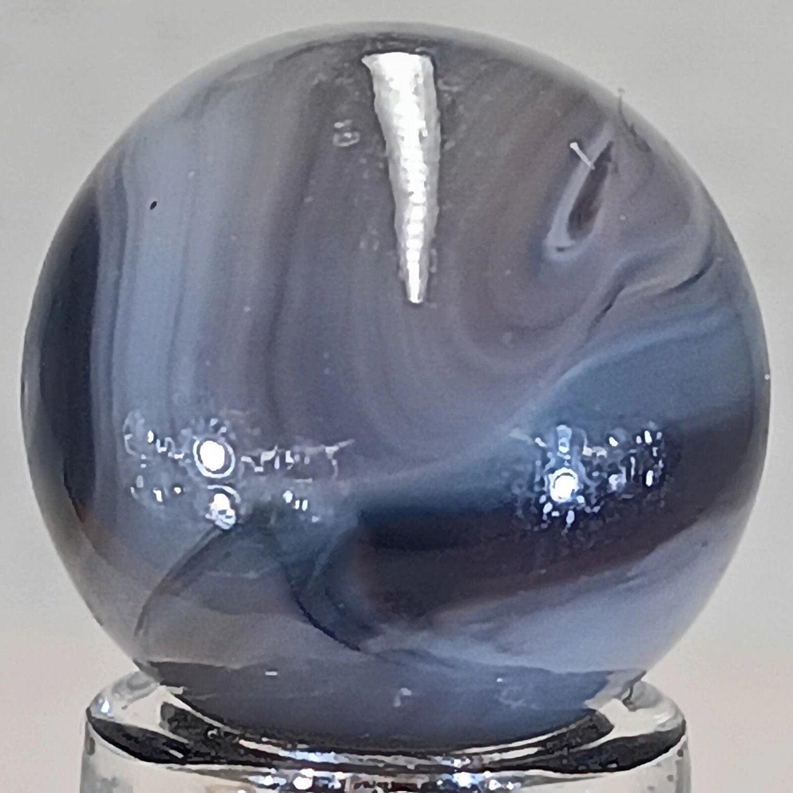 Vintage Champion Swirl Marble .60 Inches Near-Mint Condition
