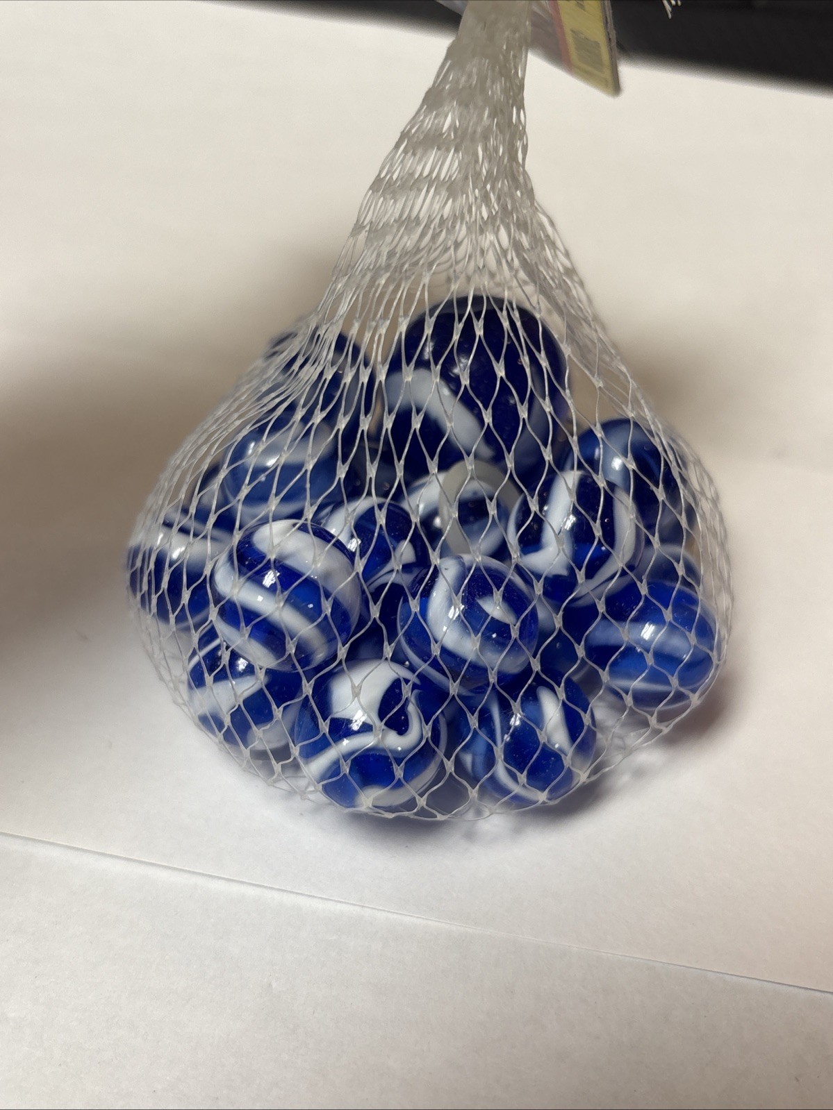 “VOLCANO” VACOR MEGA MARBLES Vintage 1990s Net Bag 24 16mm/1 25mm Shooter