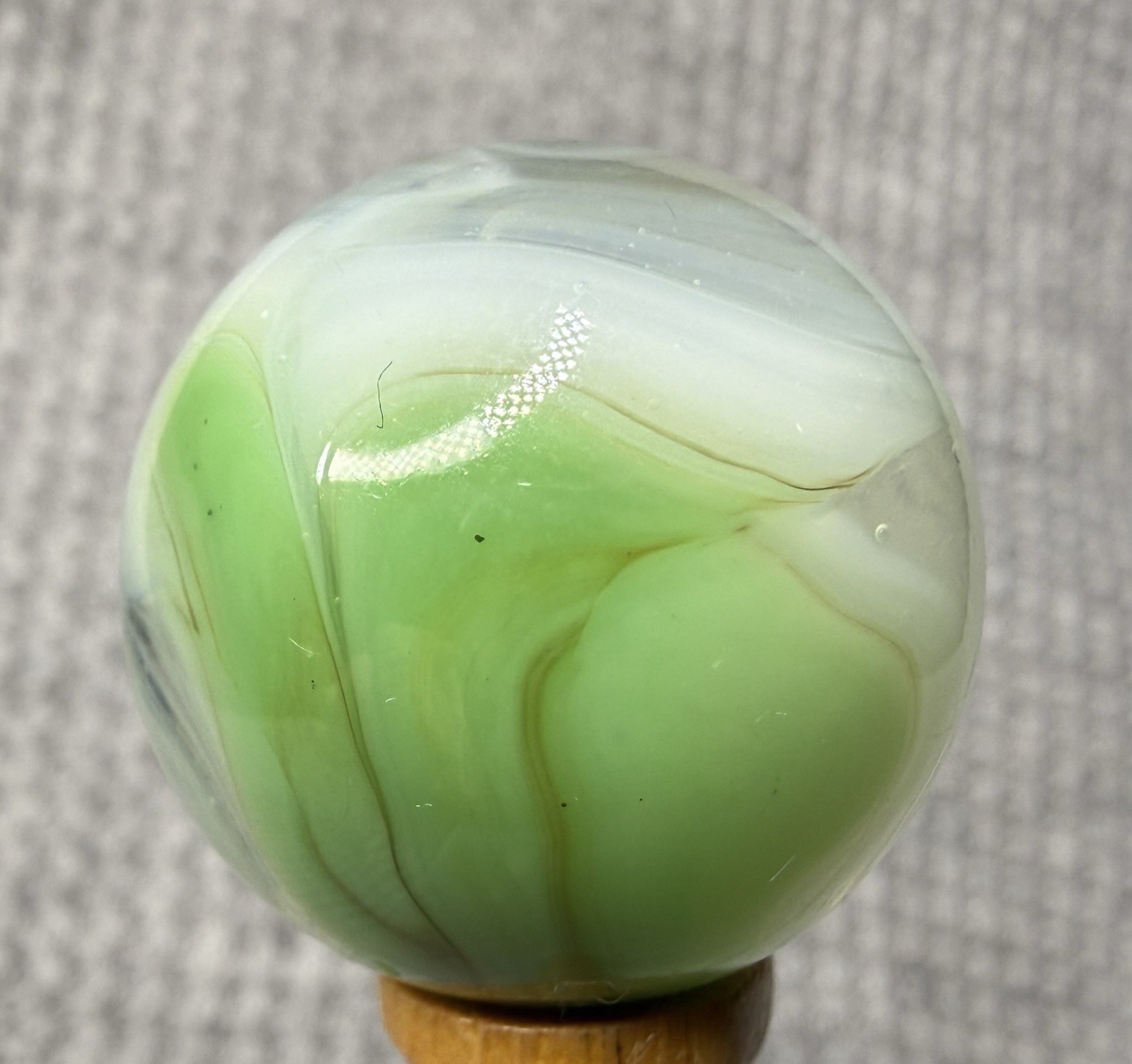 Vitro Agate Conqueror Shooter Boulder Marble .95” NM(+)