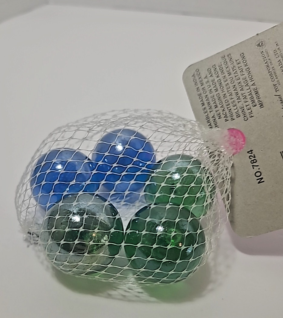 Vintage 1994 Imperial Marbles Super Champion Jumbo Shooters No. 7824 – NEW