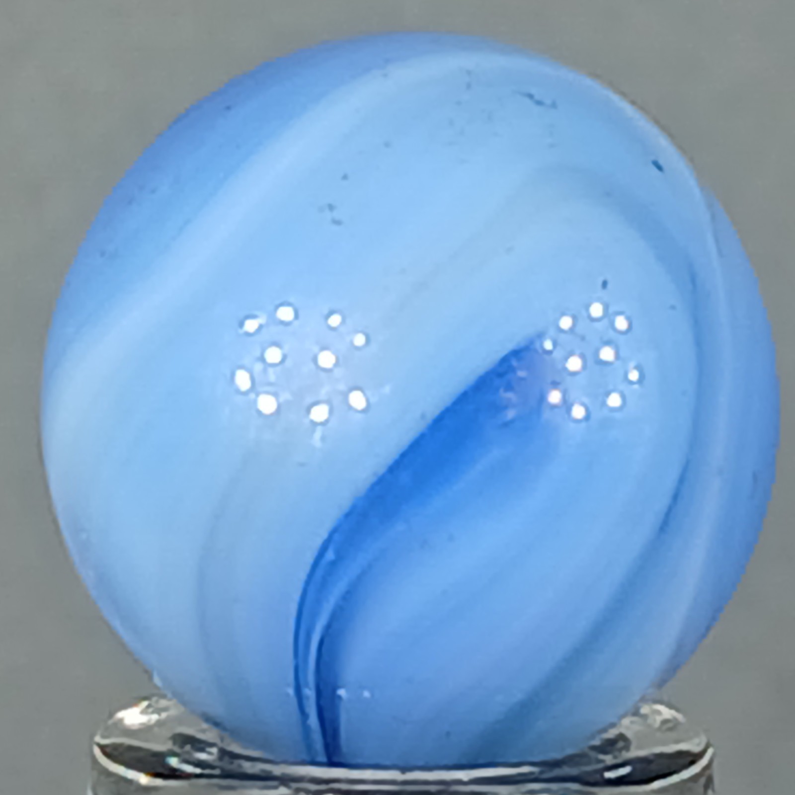 Vintage Champion Swirl Marble .59 Inches Near-Mint Condition Combined Shipping
