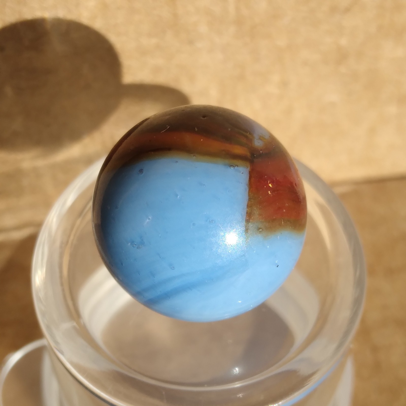 0.61″ Vintage Marble- Peltier Kokomo Vitro Akro Christensen