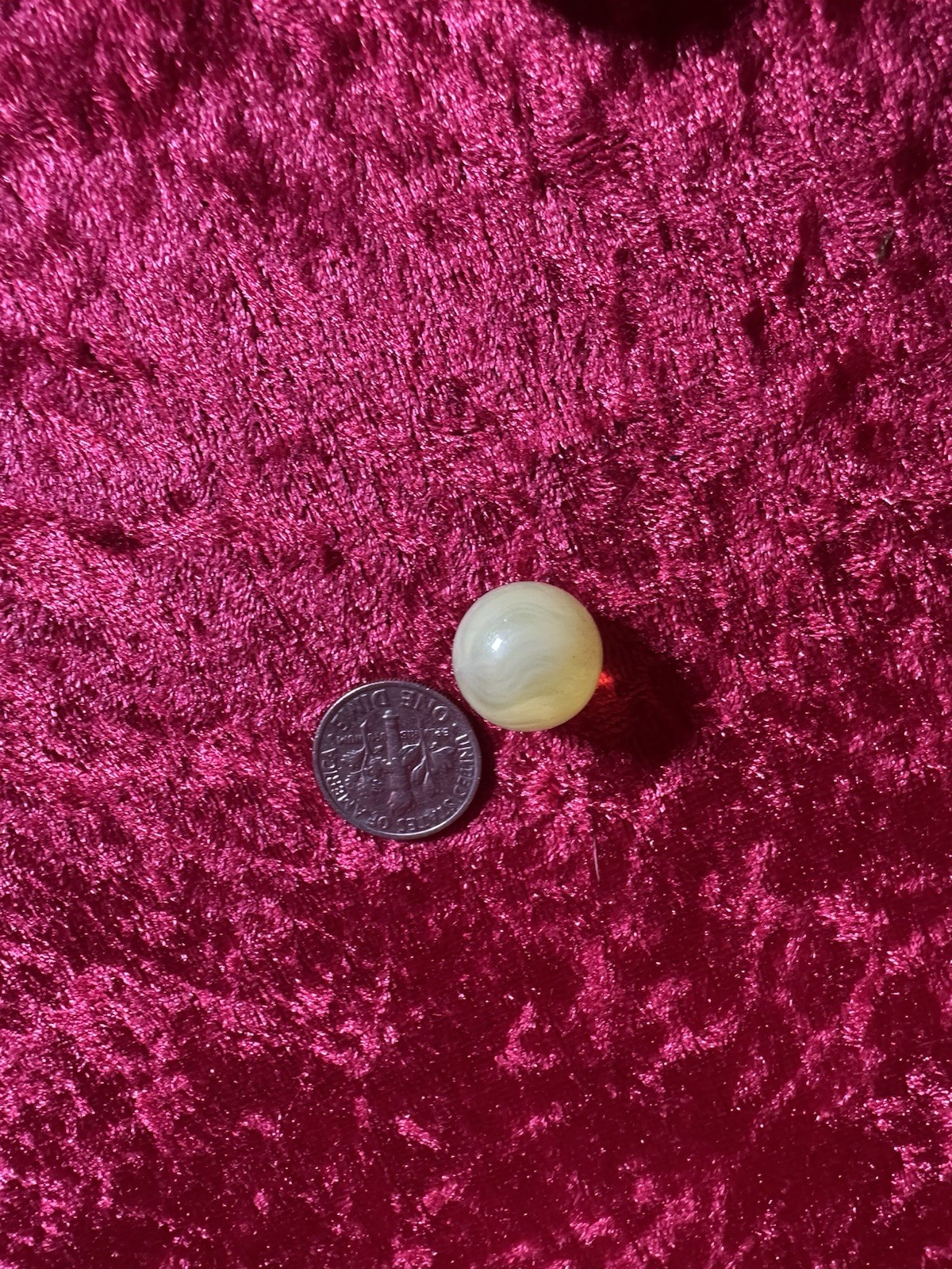 Antique/Vintage Collectible Toy Marble UV Reactive