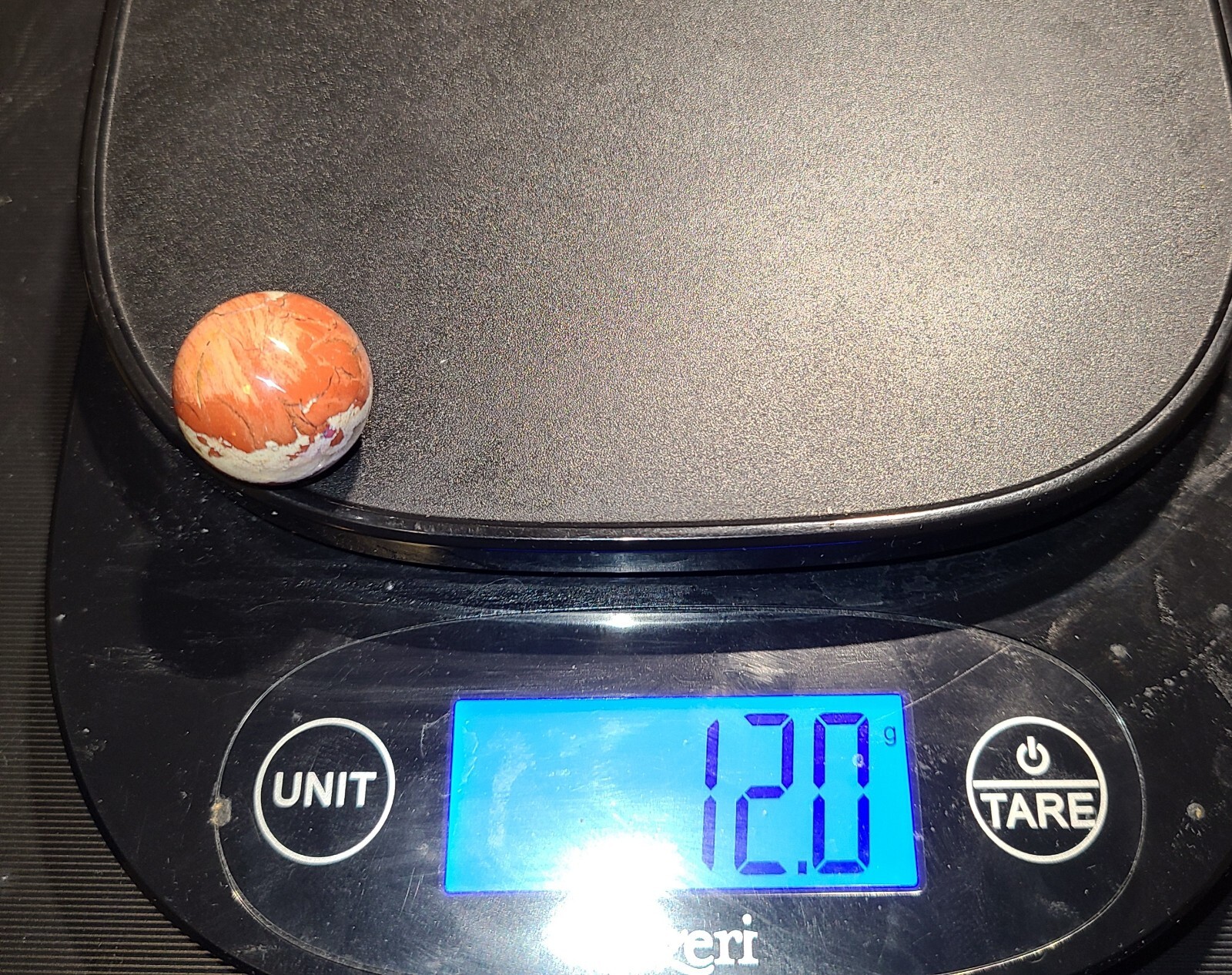 Polished Red Marble Rock
