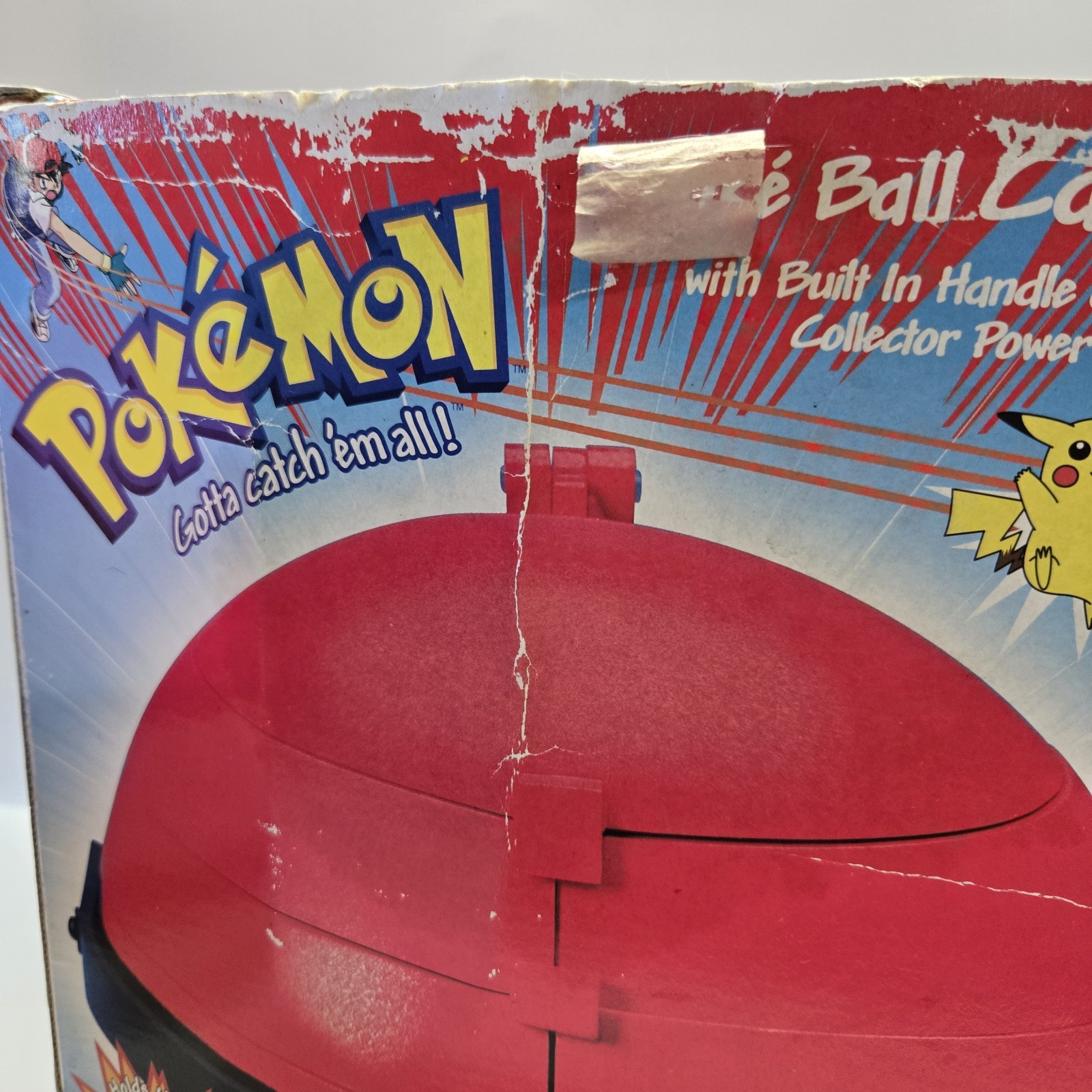 Vintage Pokémon Pokeball Marble Carry Case With Box.