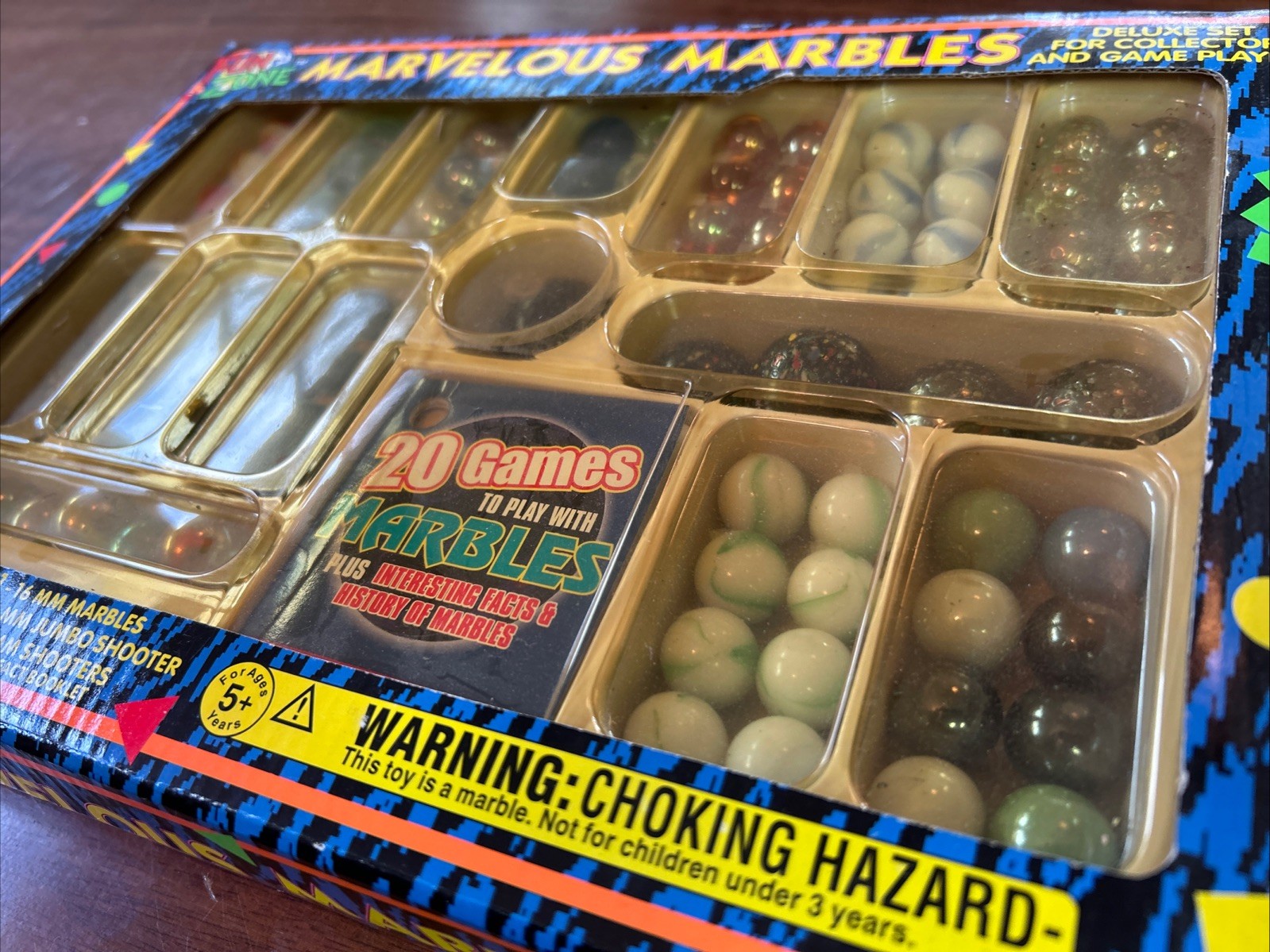 Vtg 1997 Imperial Toys 106 MARVELOUS MARBLES Deluxe Set COLLECTORS 18535