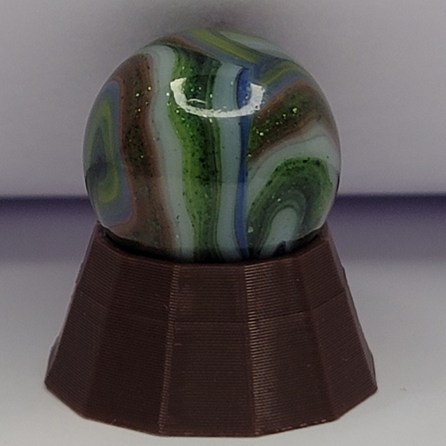 Glass Marble With Display Included lot #5708