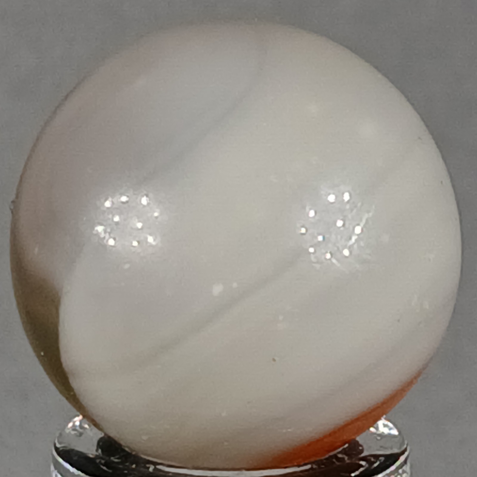Vintage Vitro Conqueror Marble .61 Inches Near-Mint Condition