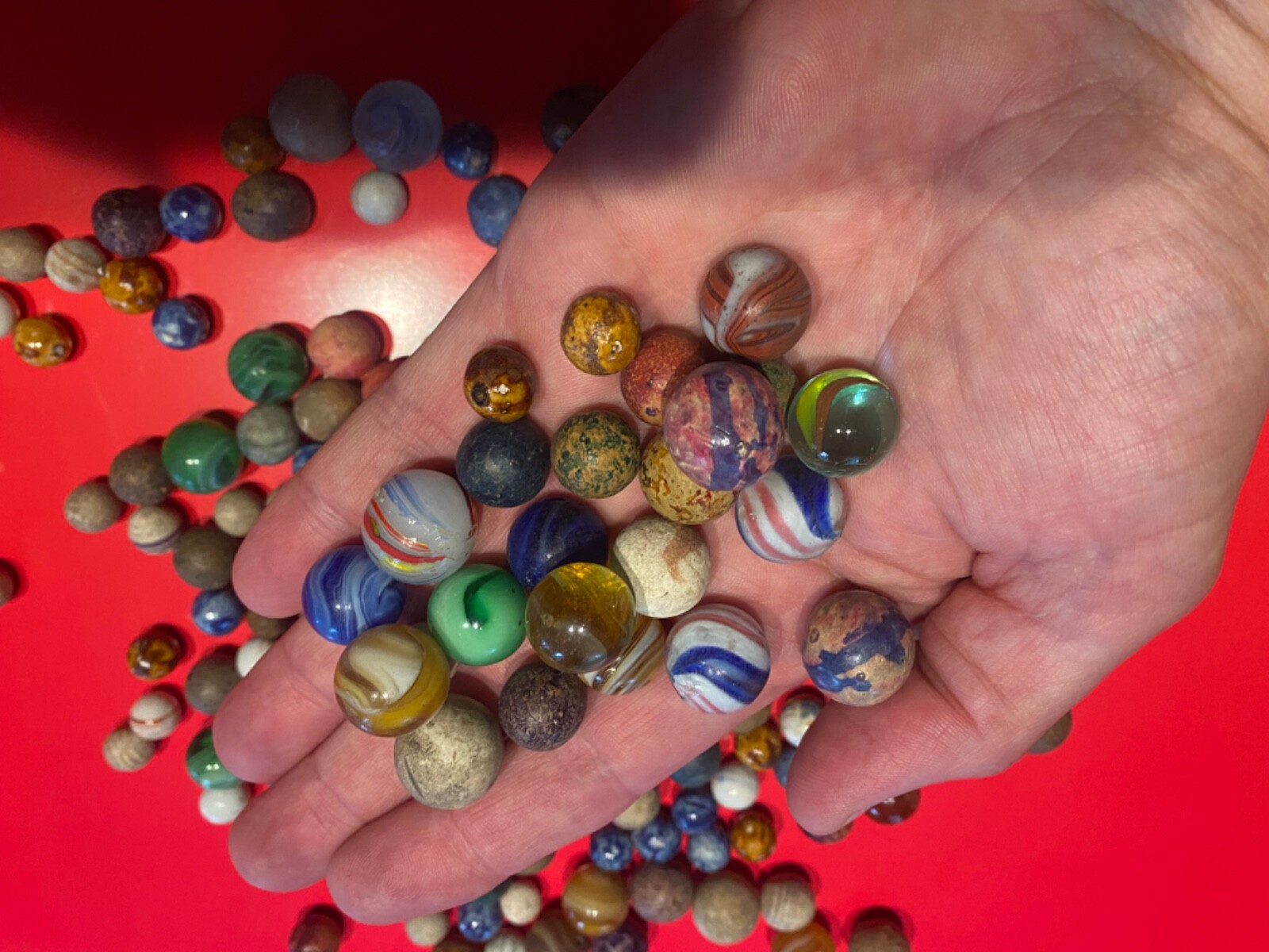 Vintage Marble Collection! Over 180 Vintage Marble’s from 1800’s-early 1900’s!!!