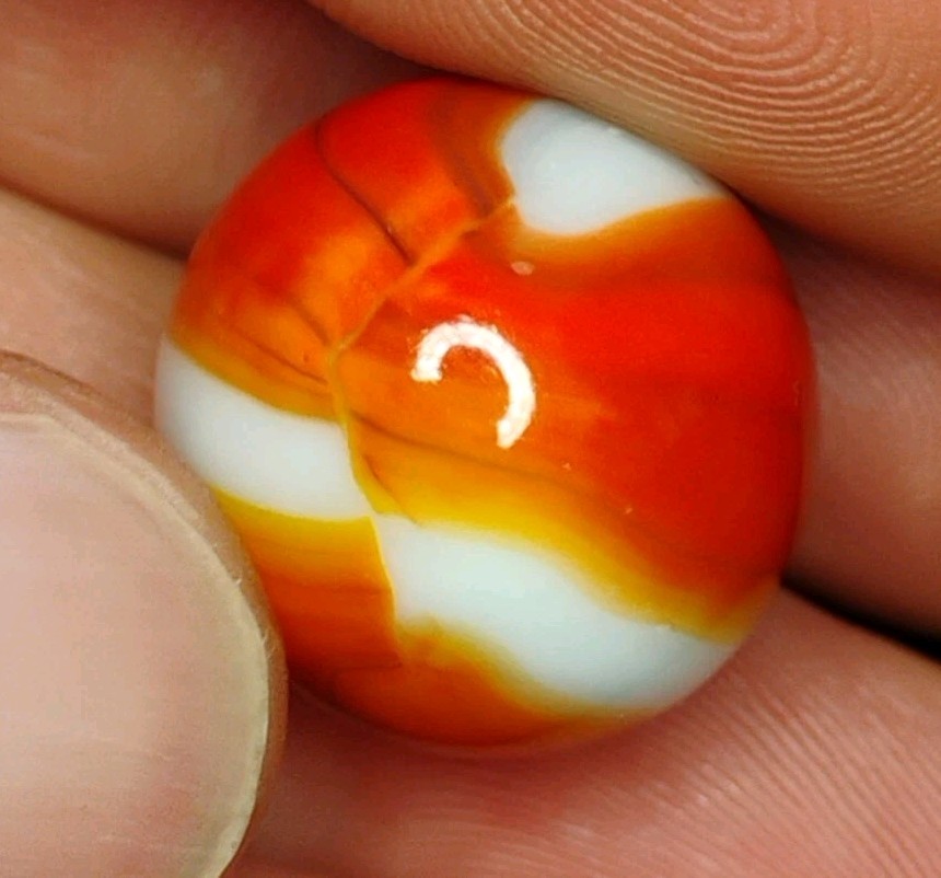 .75″ STUNNING VINTAGE MARBLE KING MARBLES🔥RARE HTF NM+