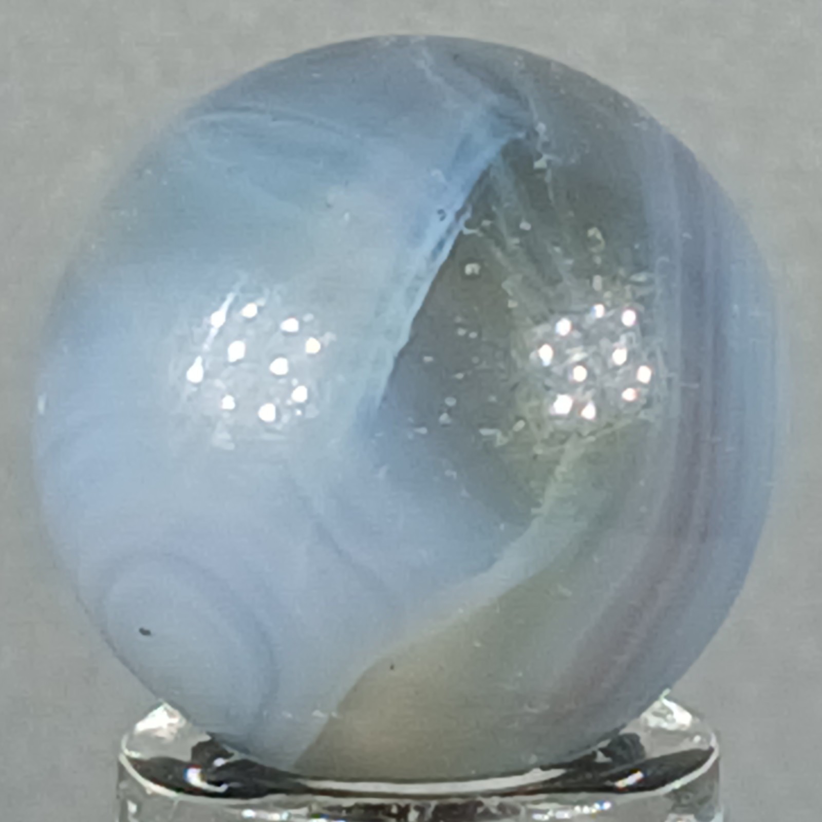 Vintage Champion Swirl Marble .61 Inches Near-Mint Condition Combined Shipping