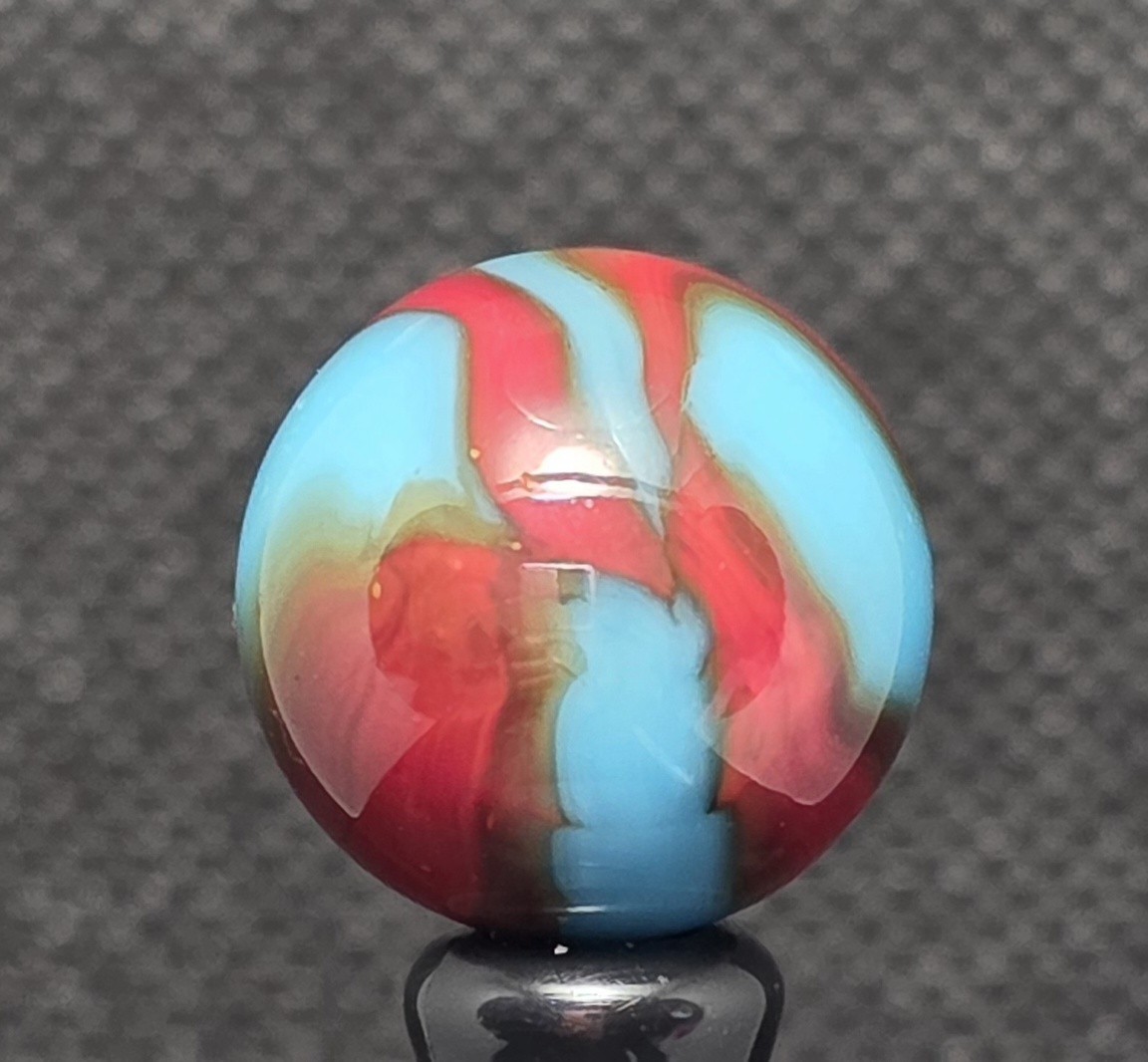 VINTAGE PELTIER NLR “BURNT SPIDERMAN” MARBLE MINT 0.63″
