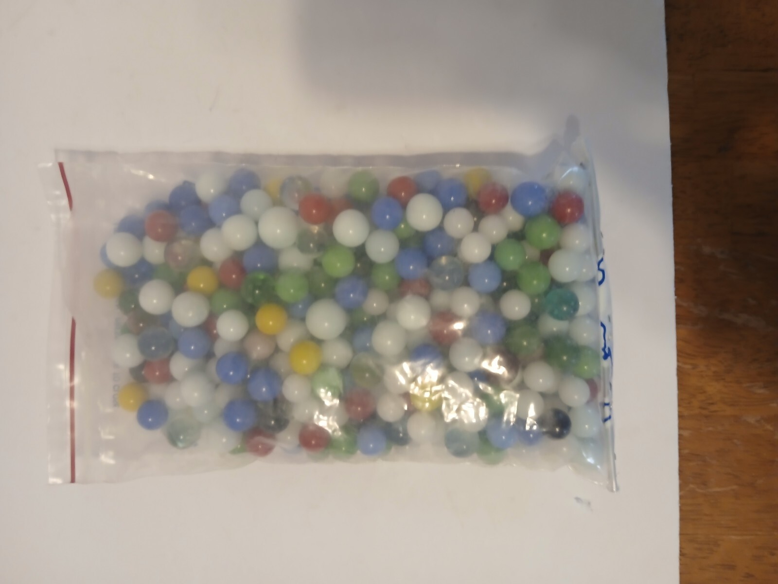 Vintage Glass Marbles Large Bag Of Mixed Colors